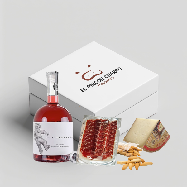 Pack Verano Ibérico – Vino Rosado, Jamón de Guijuelo y Queso Curado